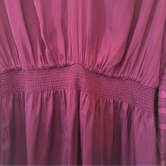 Elegant Purple Women's Dress - Picture 6 of 12